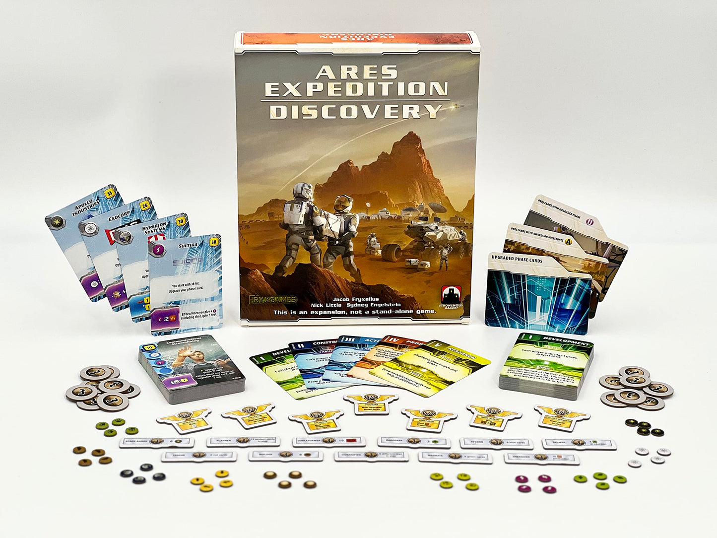 Terraforming Mars Ares Expedition: Discovery By Stronghold Games, Strategy Board Games