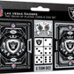 Las Vegas Raiders Playing Cards And Dice Set