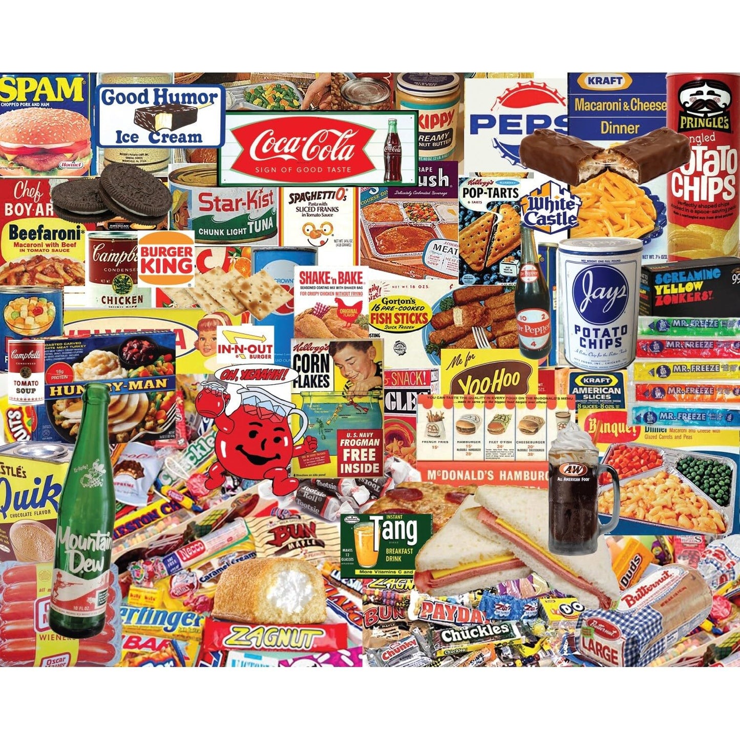 Baby Boomers' Favorite Puzzles - Food