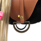 Hollyhome Stuffed Animal Horse Pretty Plush Toy Pretend Play Horse 11 Inches Black