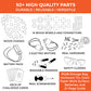 Tinkering Labs Robotics Engineering Kit | Designed By Scientists In Usa | 50+ Parts | 10+ Stem Projects For Kids 8-12 | Learn Electronics, Science | Grow Creativity, Grit | Great Diy Inventor Toy Gift