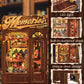 CUTEBEE Book Nook Kit - DIY Miniature House Dollhouse Kit for mature-themed and Teens  Booknook Bookshelf Decor Alley Model Build with LED Light  Gifts for Family and Friends (Memories Music Bookshop)