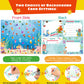 3D Puffy Stickers For Kids, 800+ Stickers For Toddlers, Including 4 Diy Scene Cards Of Fantasy Fairy Princess Unicorn Dinosaur A