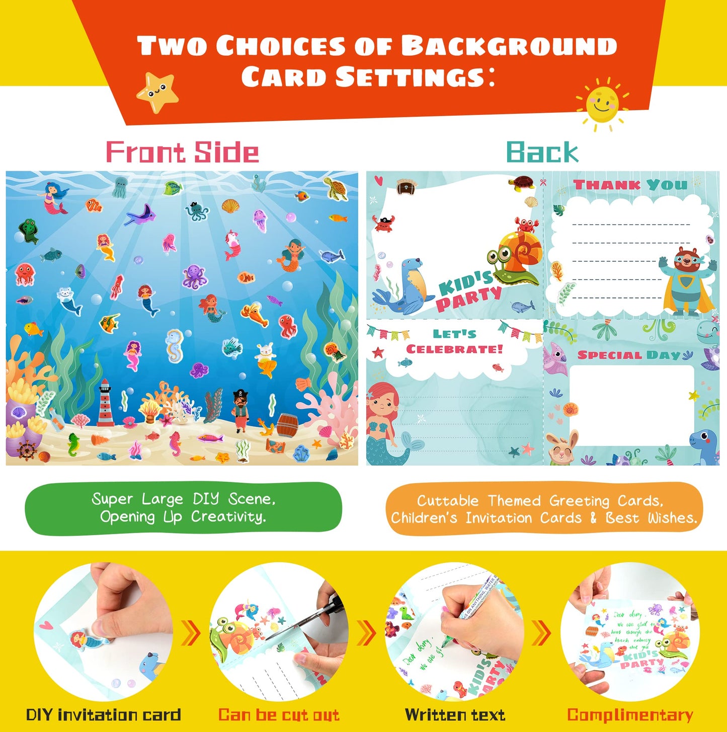 3D Puffy Stickers For Kids, 800+ Stickers For Toddlers, Including 4 Diy Scene Cards Of Fantasy Fairy Princess Unicorn Dinosaur A