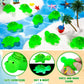 25Pcs Rubber Turtle Bath Toys Glow In The Dark Green Floating Squeaky Sea Turtle Rubbe Toys, Cute Screaming Sound Rubber Turtle