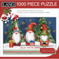 Lang 1000 PC GNOME Christmas Puzzle - Multicolor Cardboard, Model 5038052