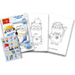 Despicable Me Minions Coloring Book with Stickers ~ over 200 Minions Stickers!