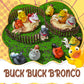 Hungdao 24 Set Horse Duck 2.36 Inch Bronco Rubber Duck with Youve Been Bucked Tags Bucking Horse Duck Gifts for Hiding Carnival