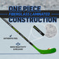 Franklin Sports Street Hockey Sticks - Power X Junior Street Hockey Stick - Wood and Fiberglass Shaft - ABS cutting edge - One Piece Stick - 52 Right Handed