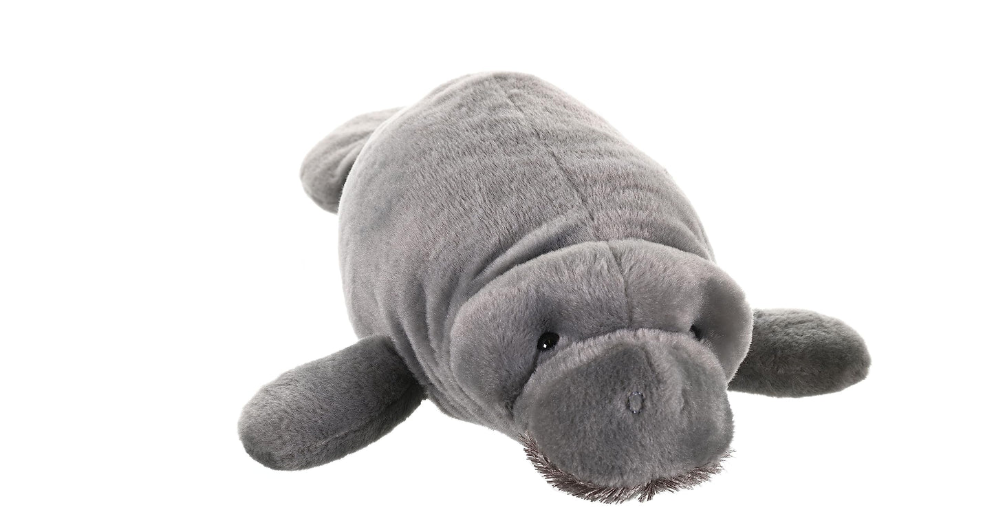 Wild Republic Manatee Plush  Stuffed Animal  Plush Toy  Gifts for Kids  Cuddlekins 17 Inches