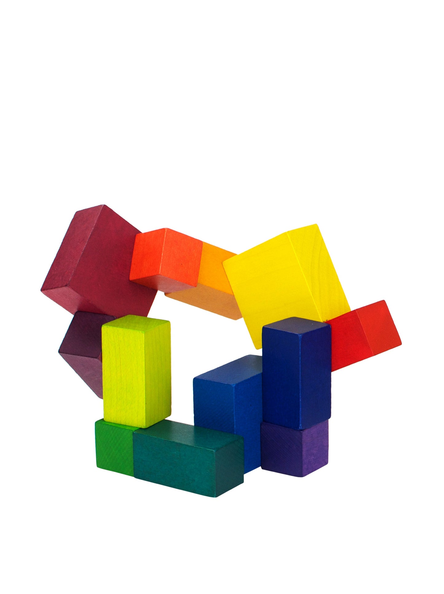 Playable Art Cube - Rainbow