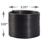 Just Play Collector’s Slinky - Original Black Metal Walking Spring Toy, Small, Fidget & Party Favor for Kids Ages 5+ (Model 03110)