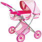 Lissi Deluxe Doll Pram With African American Baby Doll