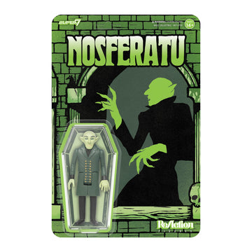 Super7 Nosferatu (Film Poster) - 3.75'' Nosferatu Action Figure Classic Movie Collectibles and Retro Toys