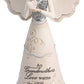 Pavilion - Elements Grandmother Angel Figurine - 8-Inch, Holding Heart, Inscription A Grandmother'S Love Warms The Heart