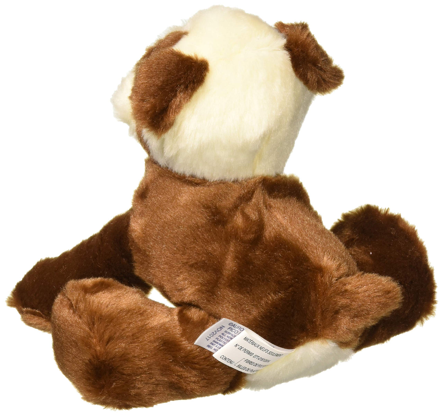 Aurora® Adorable Mini Flopsie™ Semper Fi Stuffed Animal - Playful Ease - Timeless Companions - Brown 8 Inches