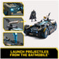 DC Comics Batman Ultimate Transforming Batmobile Playset 2-in-1 with Exclusive Figure, Lights & Sounds, Kids Toys for Ages 4+