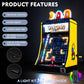 Brickbling Led Light Kit Compatible With Lego Pac-Man Arcade 10323, Remote Control Version Lighting Compatible With Lego 10323-N