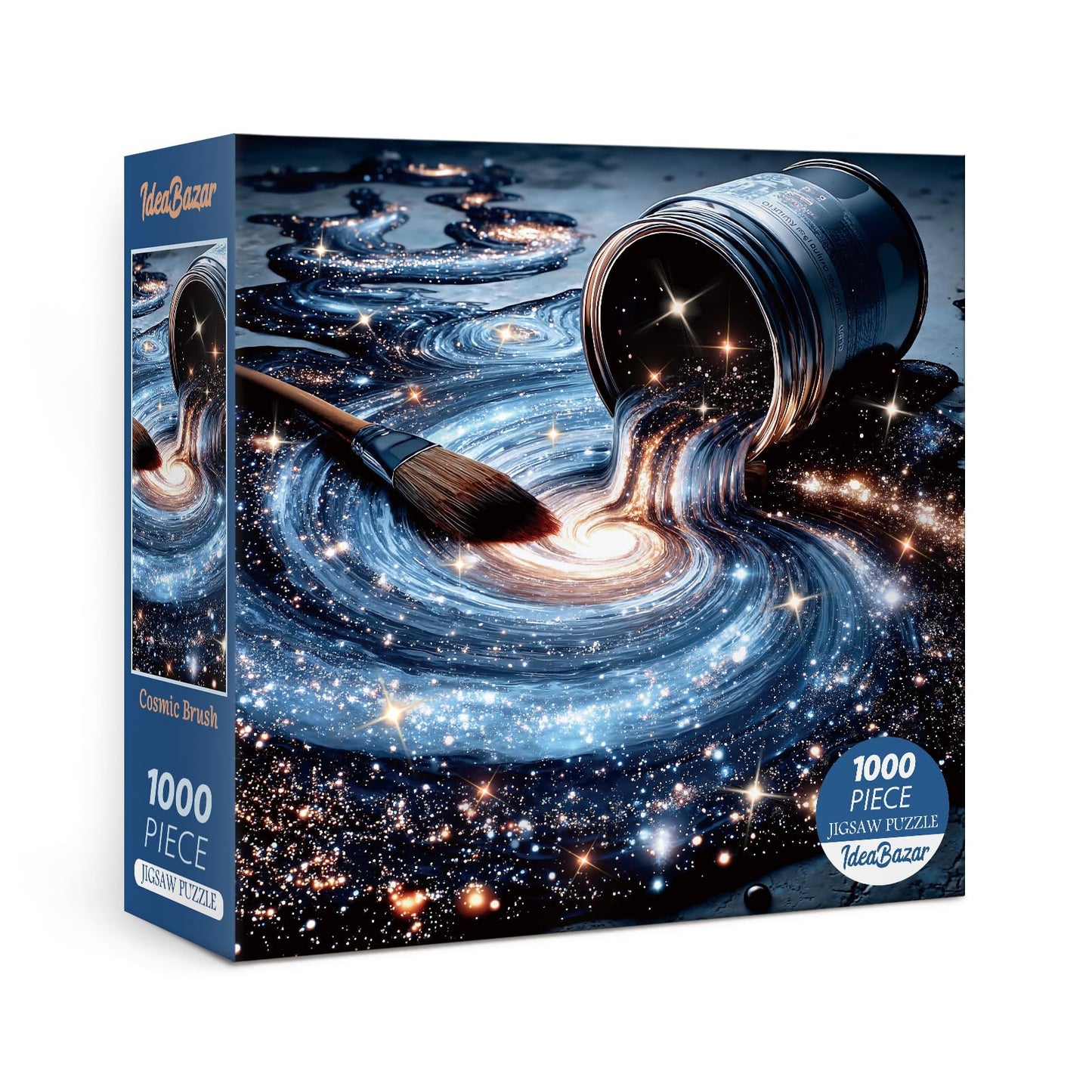 Solar System Planet Puzzles for Adults 1000 Pieces Art, Beautiful Stars Challenging Landscape Fun Jigsaw Puzzles, Pretty Paintin