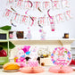 26 Pcs Easter Bunny Birthday Party Decorations Kit Bunny Party Supplies Bunny Birthday Banner Bunny Honeycomb Centerpiece Rabbit