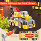 EKU EASYKU Crane Truck Take Apart Toys for Kids 3-8 Years, Electric Drill, Educational STEM Building, Plastic, Large 11 inches