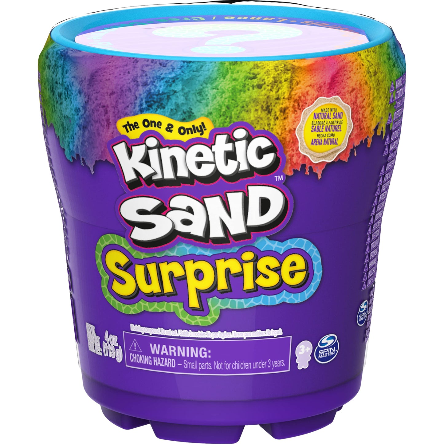 Kinetic Sand Surprise, Mini Mystery Surprise, Made with Natural Sand, Play Sand Sensory Toys for Kids Ages 3 and Up (Styles May 