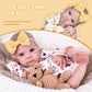 Aori Lifelike Reborn Baby Dolls - 20-inch Realistic Newborn Girls Doll That Look Real  Nice Gift Set for Kids  Parents-to-be  Grandparents