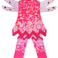 Lito Angels Mia Toddler Girls Costume Fairy Fancy Dress Up Halloween Party Outfit W-Wings & Pants Size 2-3T