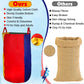Cwlakon Outdoor Games, Potato Sack Race Bags For Kids Adults, Egg Spoon Relay Race, 3 Legged Race Bands, Birthday Party, Field Day Family Reunion Carnival Outside Yard Lawn Easter Fall Festival Games