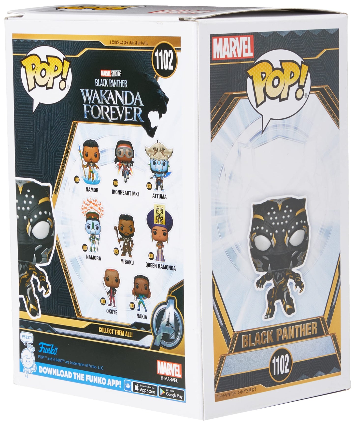 Funko Pop! Marvel: Black Panther - Wakanda Forever, Black Panther