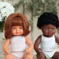 Miniland Doll 15'' African Girl (Box) - Made In Spain, Anatomically Correct, Quality