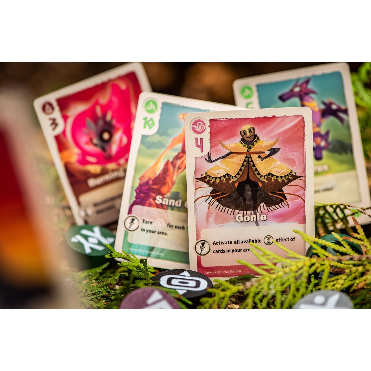 Renegade Game Studios: The Vale Of Eternity - Drafting & Set Collection Card Game, Tame & Hunt Fantastical Monsters & Creatures,
