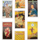 Pulp Magazines Themed Tarot Card Deck - With Characters From The History Of Pulp Illustration - Boxed Set With 78 Cards