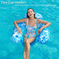 Jasonwell Inflatable Pool Float Chair - Luxury Pool Lounger With Cup Holder, Perfect For Relaxing In The Swimming Pool