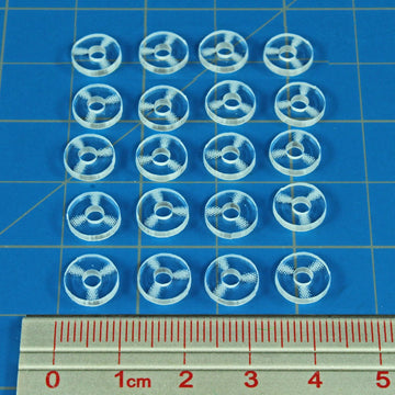 Litko Plane Propeller Discs Compatible With The Blood Red Skies, 1.5Mm Clear (20)