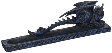Zings & Thingz 57070308 Gothic Dragon Incense Burner, Gray