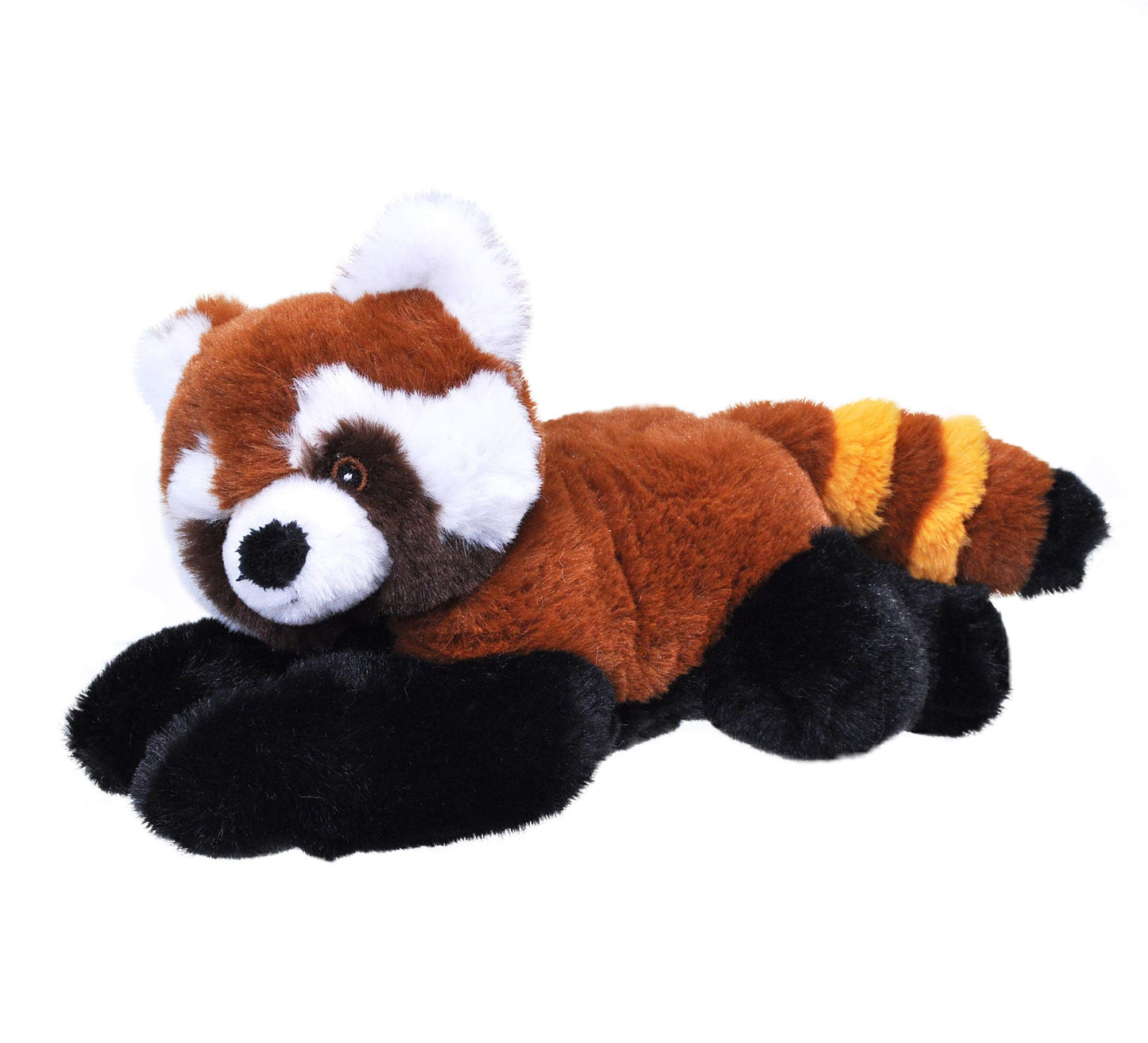 Wild Republic Ecokins Mini Red Panda Stuffed Animal 8 Inch, Eco Friendly Gifts For Kids, Plush Toy, Handcrafted Using 7 Recycled Plastic Water Bottles (24789)