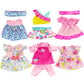 Huang Cheng Toys Set Of 6 Doll Clothes For 10-12 Inch Doll Baby Dress Clothes Outfits Costumes Doll Accessories Clothing Handmade