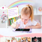 KOKODI LCD Writing Tablet for 3 4 5 6 7 8 Years Old Kids, Colorful Doodle Board, Writing Drawing Tablet, Educational Learning To