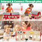 Gmaophy Farm Animals Toys For 3+ Year Old Toddlers Girls Boys, Big Wooden Barn Farm With Figures Animals Toy For Kids, Farm Playset Educational Learning Toys, Ideal Christmas Birthday Gifts