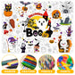 Naozinebi Halloween Boo Coloring Poster For Kids Giant Coloring Poster Large Halloween Coloring Tablecloth Jumbo Coloring Books