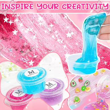 Jimcii Make Your Own Nano Tape Bubble Kit, Nano Tape Bubble Squishy Maker Kit For Kids, Nano Tape Bubbles