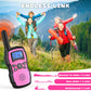 Wishouse Walkie Talkies for Kids, Rechargeable 6000mAh, Long Range, 2 Pack, Pink Blue, Ideal Birthday Gift for Ages 4-8