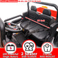Sopbost 2 Seater 24V Kids Ride On Truck With Electric Dump Bed, Extra Shovel, 4Wd Battery Powered Ride On Toy Car With Remote Control, Music Play, Eva Tires Wheels, Red