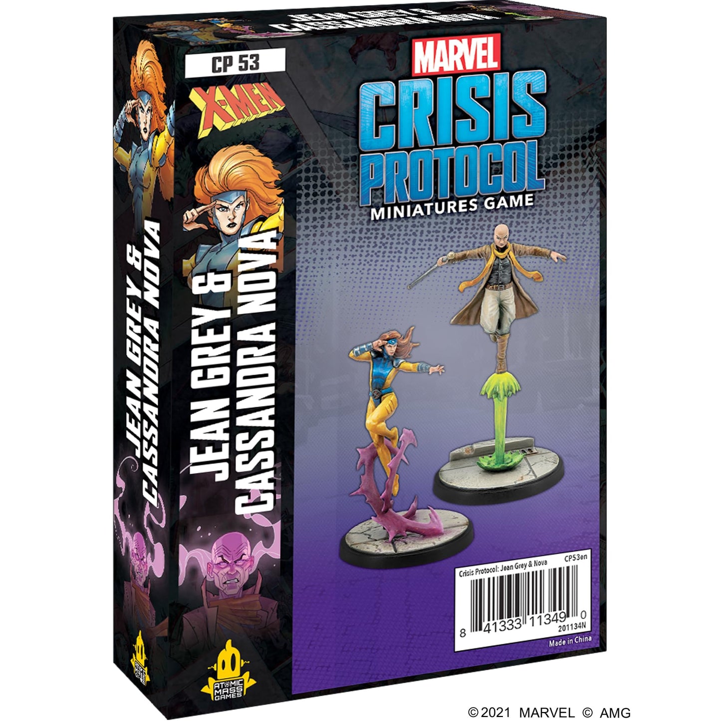 Marvel Crisis Protocol Jean Grey & Cassandra Nova Character Pack | Marvel Miniatures Strategy Game For Teens And Adults | Ages 1