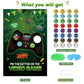 Eaezerav Pin The Button On The Video Game Party Game 32 Video Game Button Stickers Large Poster Video Game Birthday Party Decora