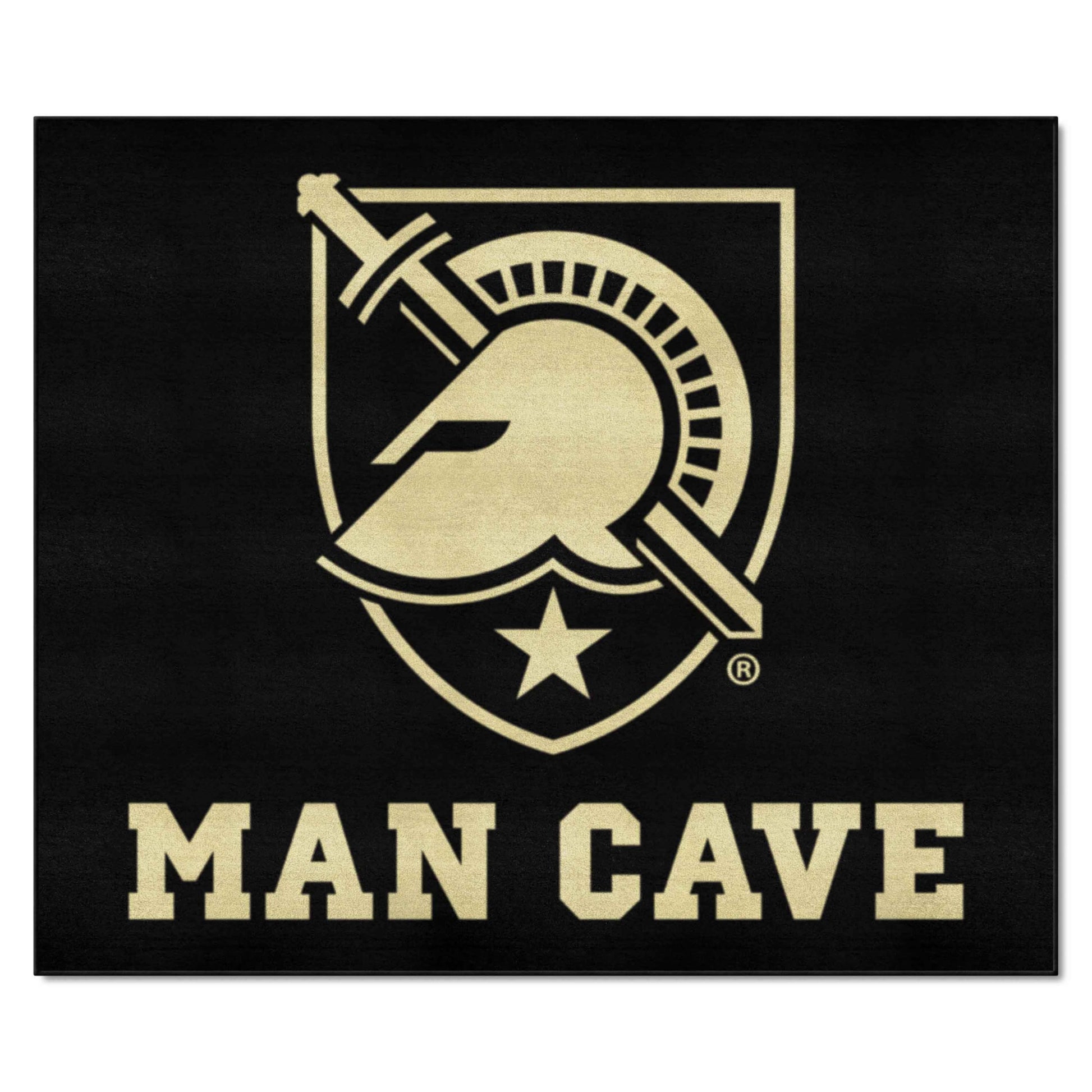 FANMATS 17235 Army West Point Black Knights Man Cave Tailgater Rug - 5ft. x 6ft. Sports Fan Area Rug, Home Decor Rug and Tailgat