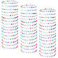 Otuuz 48 Pcs Valentine's Day Kids Friendship Bracelet Set Adjustable Beads Bracelets Cute Friendship Princess Pretend Play Brace