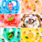 Kids Valentine'S Day Cloud Slime 6 Pack Boxed, Soft, Non-Sticky, Scented, Boys Girls Butter Slime Kit For 4-12 Year-Old Birthday Party Favor Gifts, Toy Slime Supplies For Kids Age 4 5 6 7 8 9 10 11 12