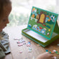 Petit Collage .xls Animal Friends Magnetic Game Board with Mix & Match, Ideal for Ages 3+, Includes Mag Play Scene Treehouse Par